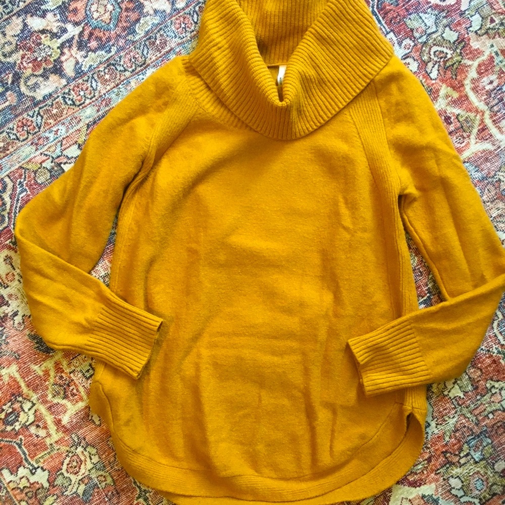 Moth Mustard Yellow Sweater